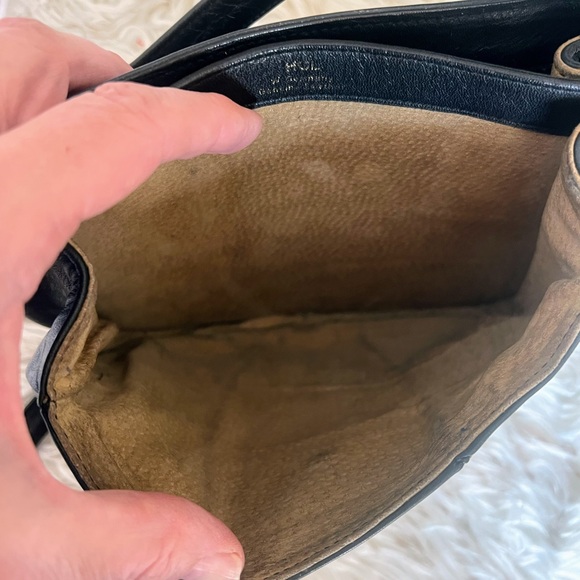 Authentic Leather Hcl Crossbody Purse Blue - Picture 6 of 8